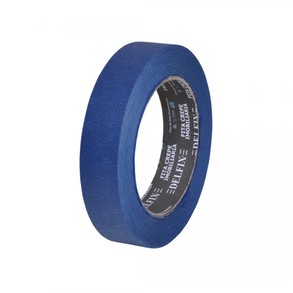 Fita Crepe 24mm x 40m Azul