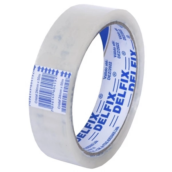 Fita Adesiva 24mmx50m Cristal