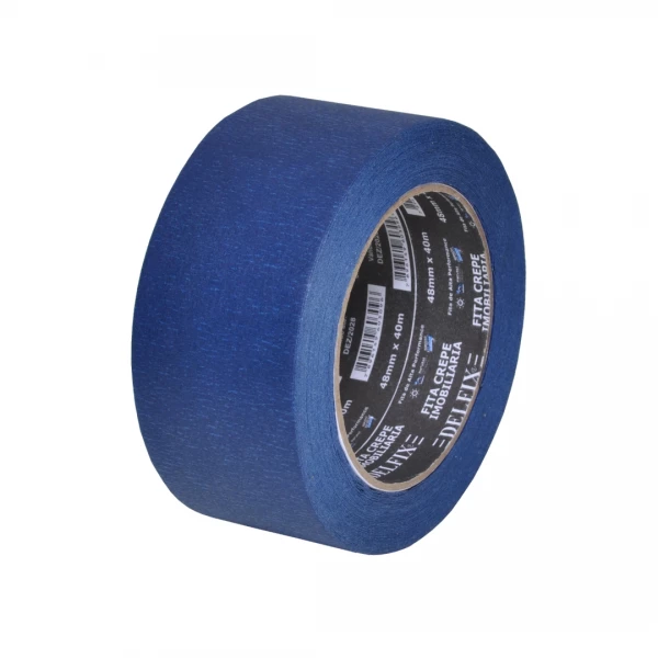 Fita Crepe 48mm x 40m Azul