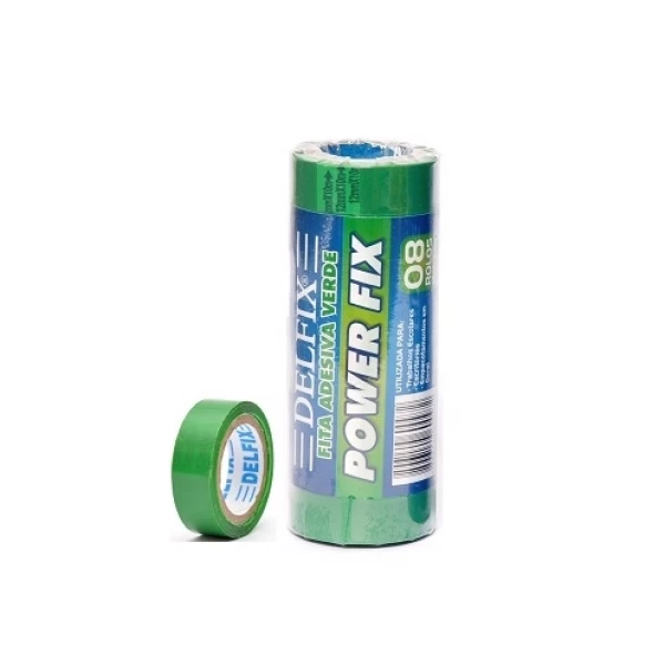 Fita Adesiva 12mmx10m Verde