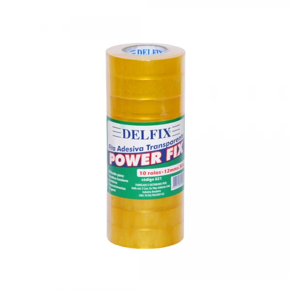 Fita Adesiva 12mmx30m Transparente