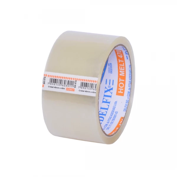 Fita Adesiva Hotmelt 48mmx40m Cristal