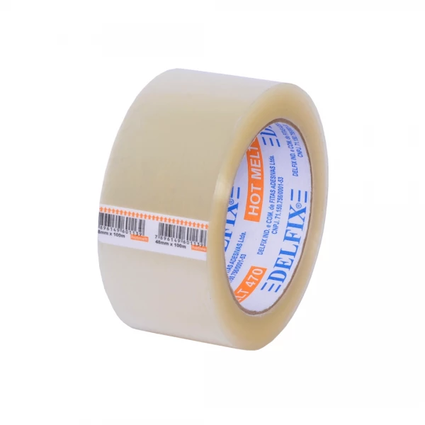 Fita Adesiva Hotmelt 48mmx100m Cristal