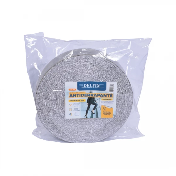 Fita Adesiva Antiderrapante 45x30m Preta
