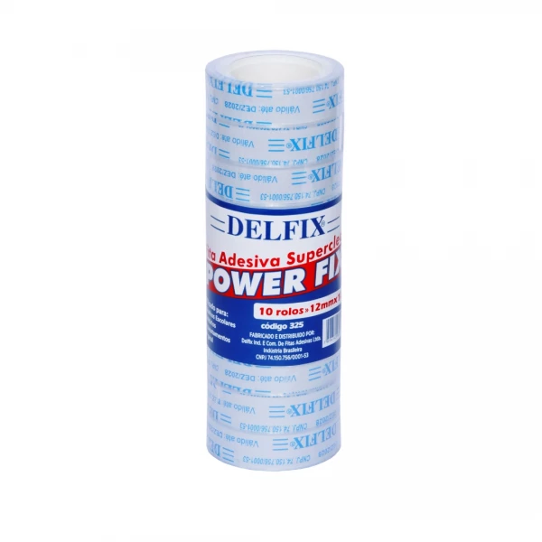 Fita Adesiva 12mmx10m Super Clear