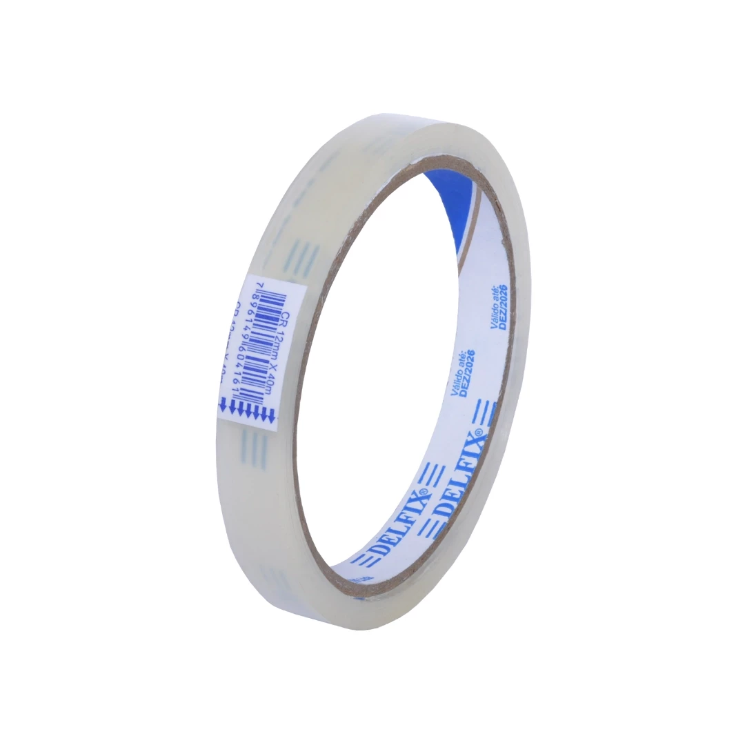 Fita Adesiva 12mmx40m Cristal