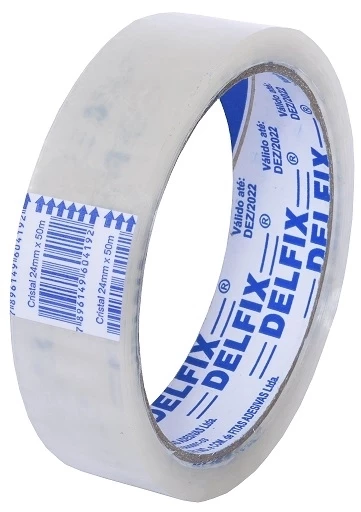 Fita Adesiva 24mmx50m Cristal