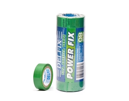 Fita Adesiva 12mmx10m Verde