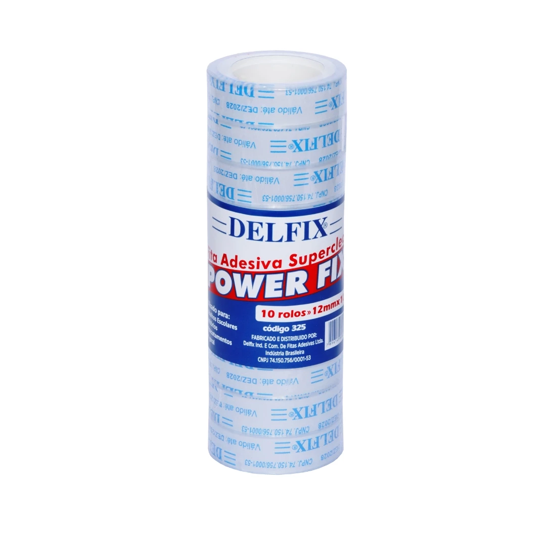 Fita Adesiva 12mmx10m Super Clear
